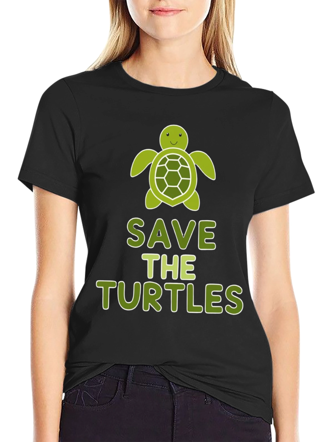Save the Turtles Graphic Tee