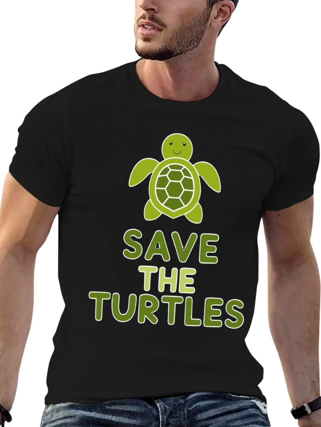 Save the Turtles Graphic Tee