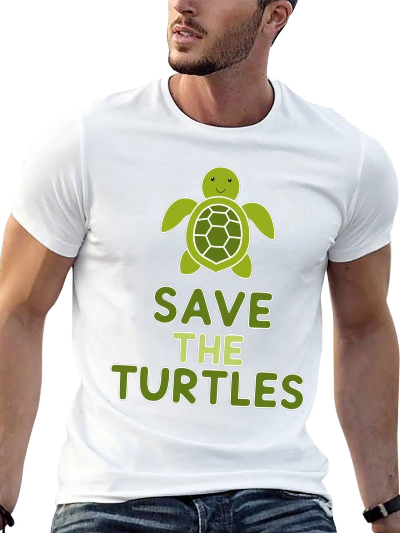 Save the Turtles Graphic Tee