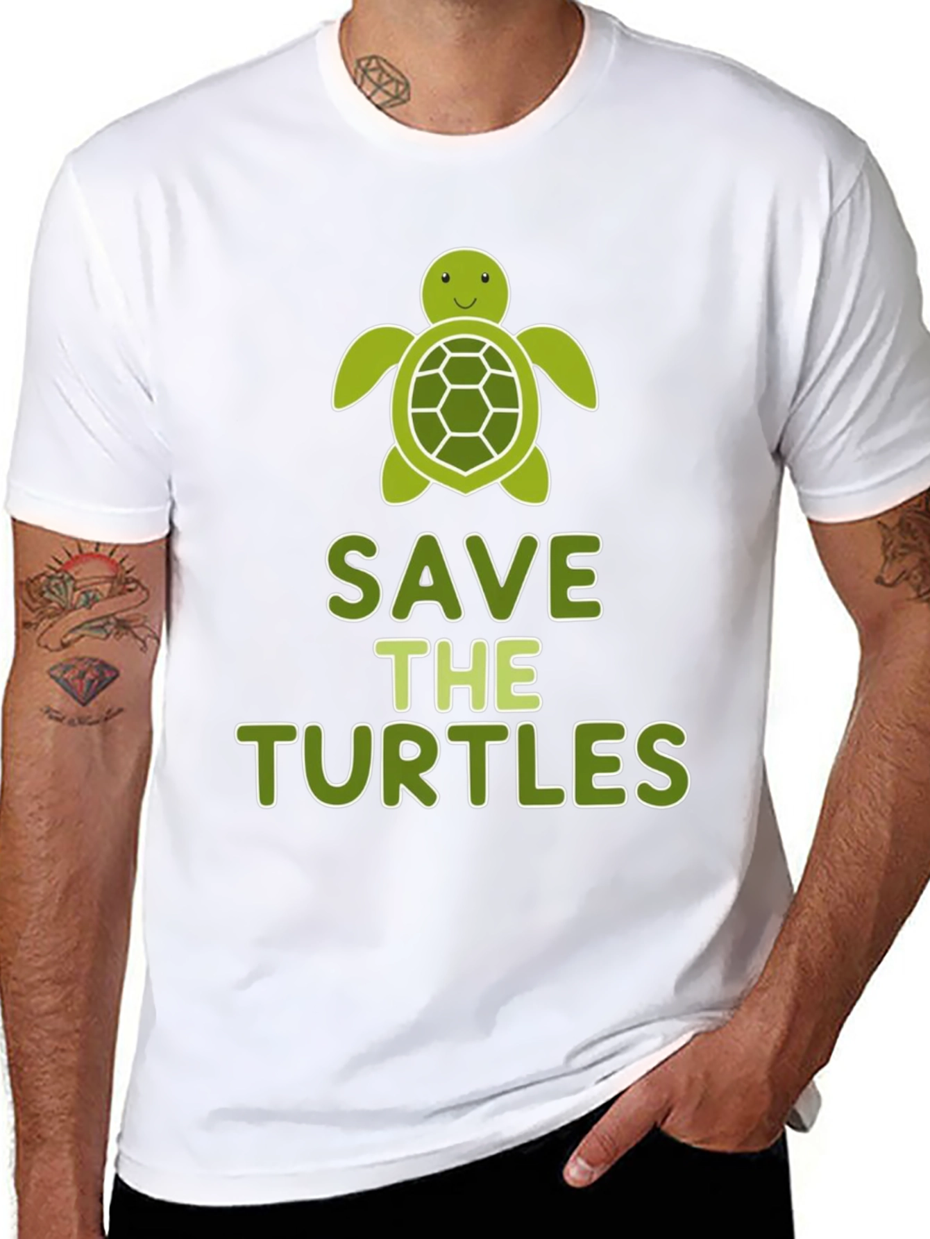 Save the Turtles Graphic Tee