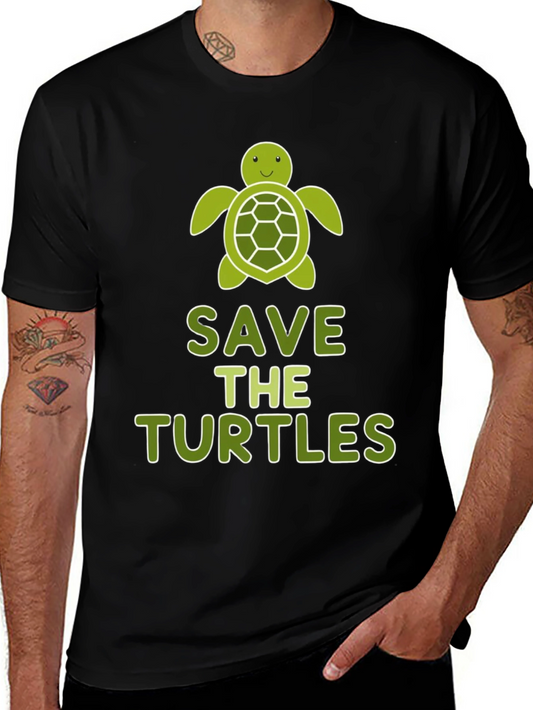 Save the Turtles Graphic Tee