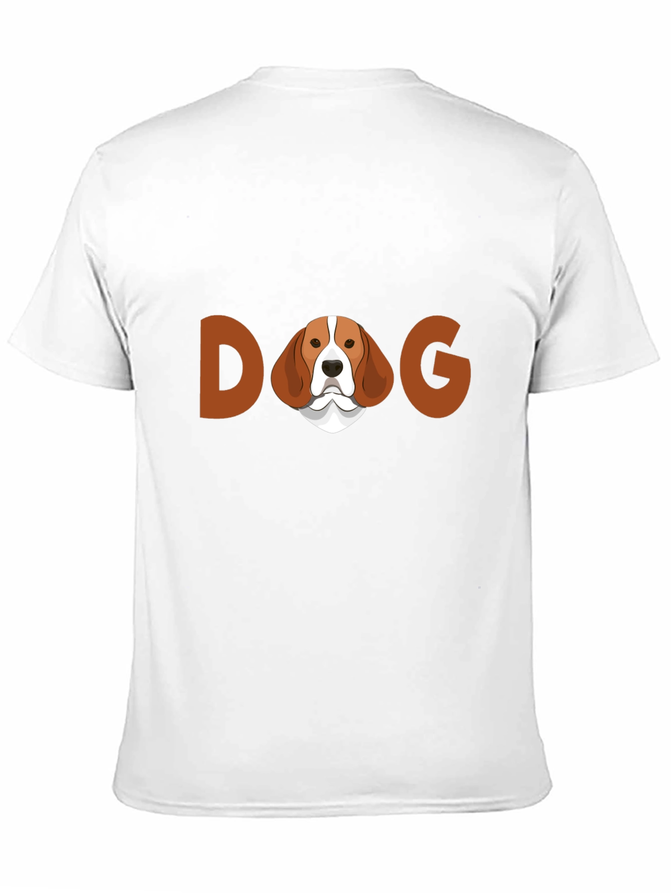 Dog Lovers Tee: Beagle Graphic Black T-Shirt