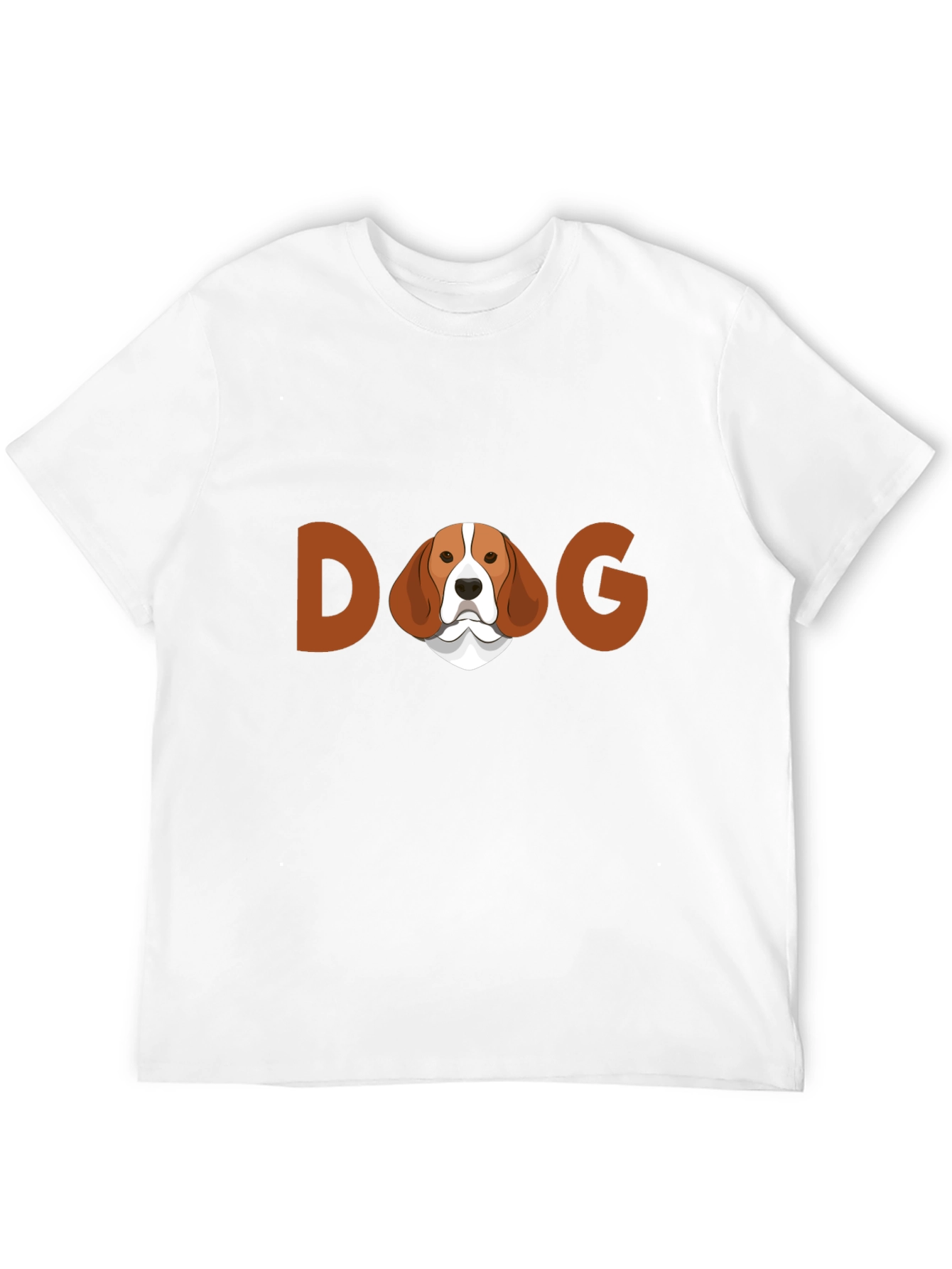 Dog Lovers Tee: Beagle Graphic Black T-Shirt