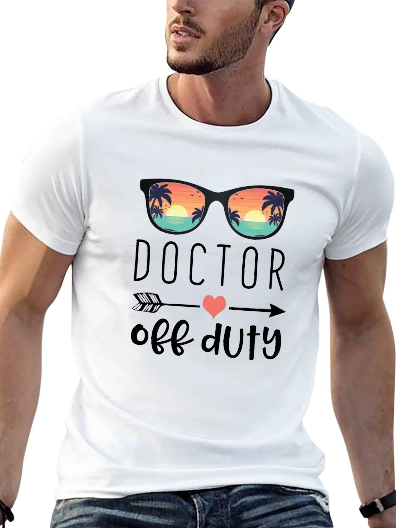Doctor Off Duty Graphic Tee - Relaxed Fit