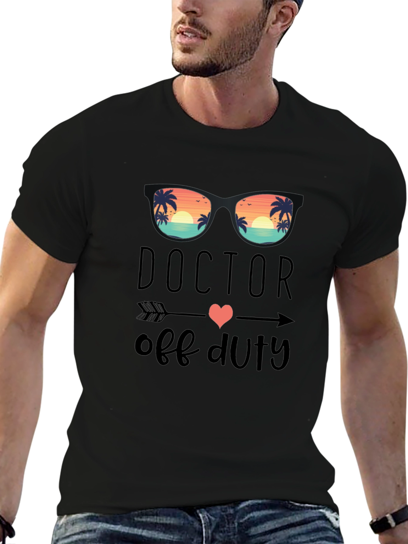Doctor Off Duty Graphic Tee - Relaxed Fit