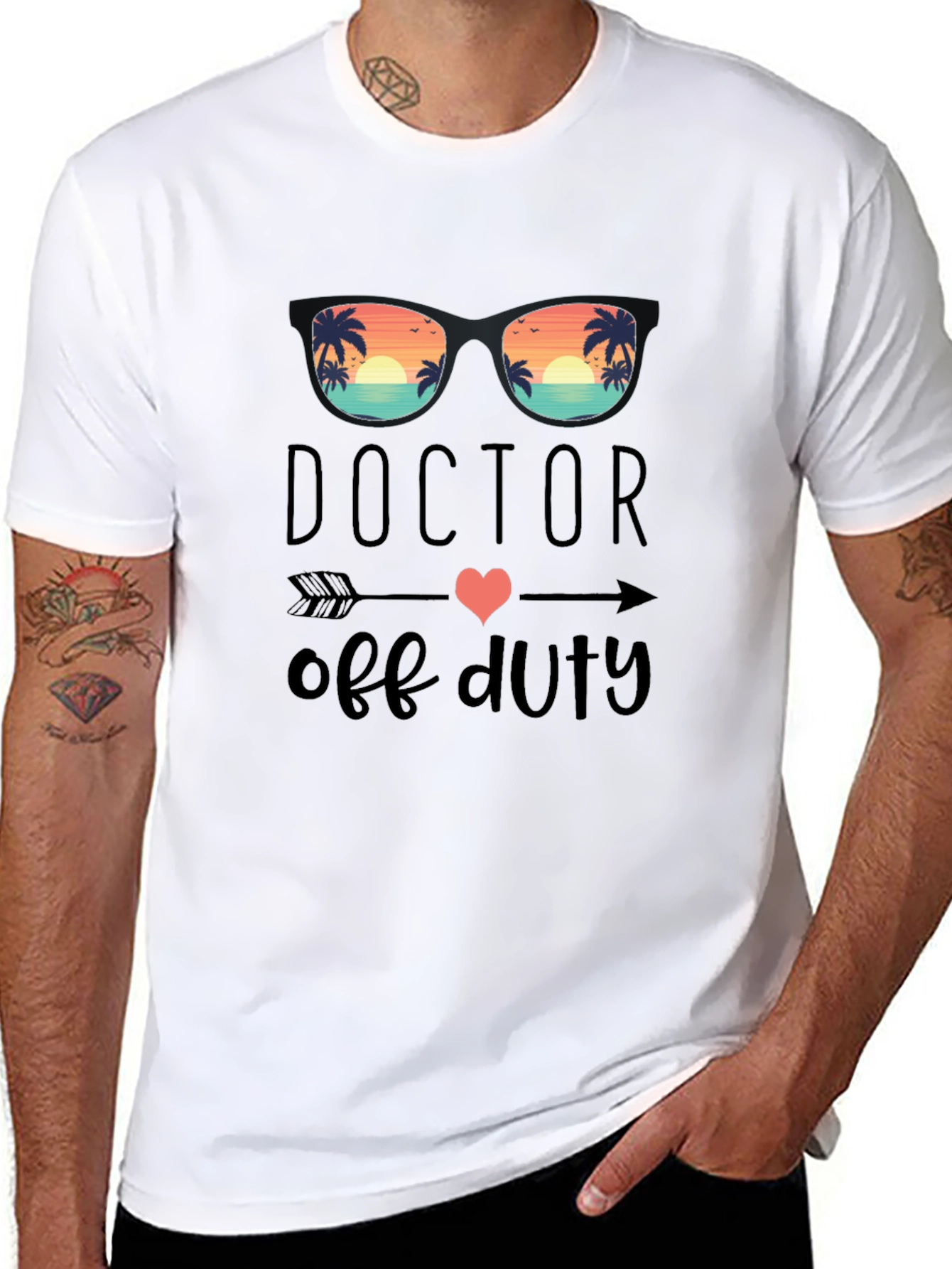Doctor Off Duty Graphic Tee - Relaxed Fit