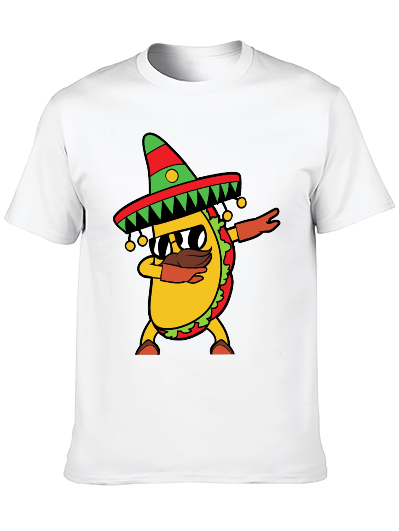 Dabbing Taco T-Shirt Cinco De Mayo Tee