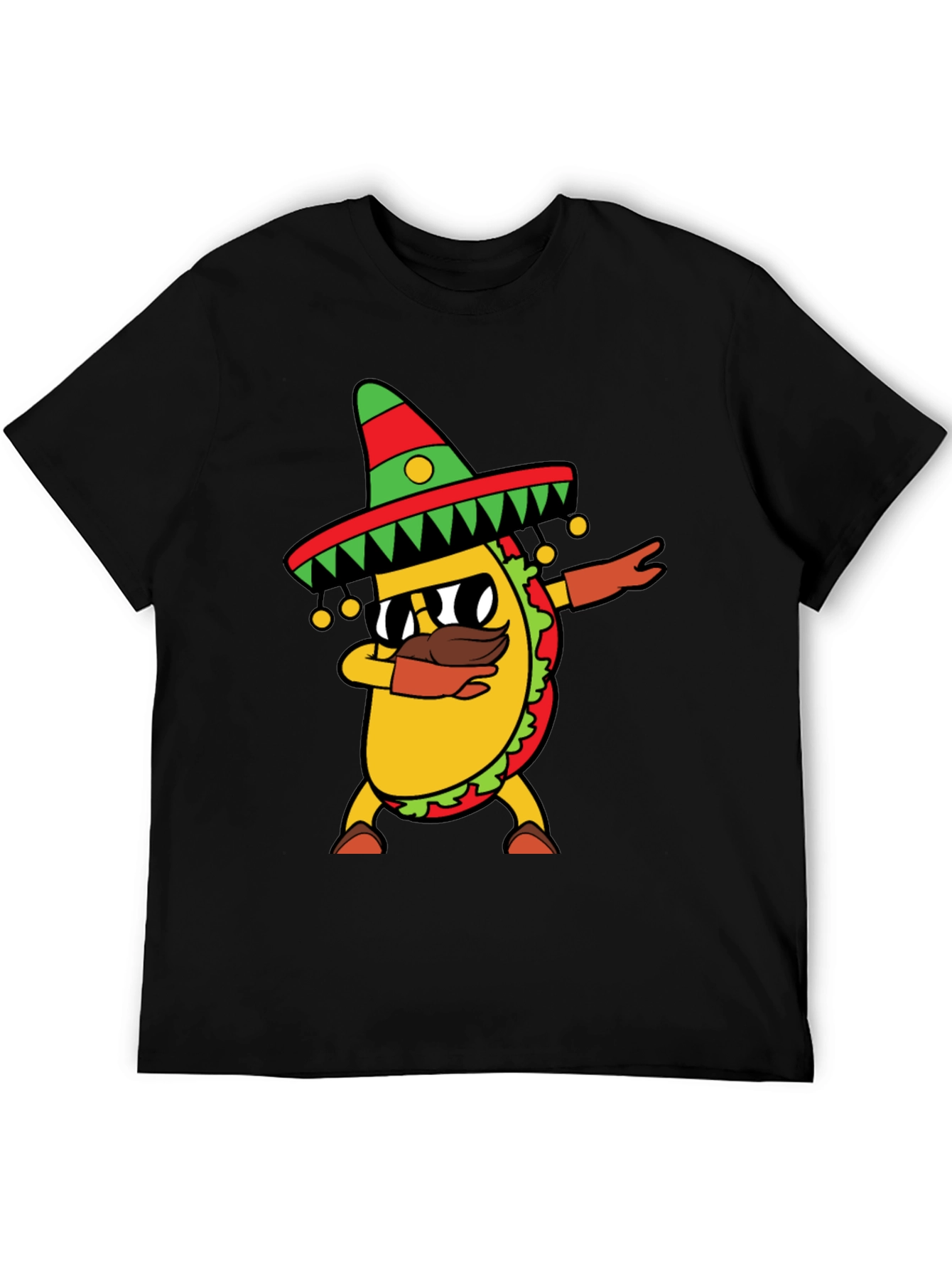 Dabbing Taco T-Shirt Cinco De Mayo Tee