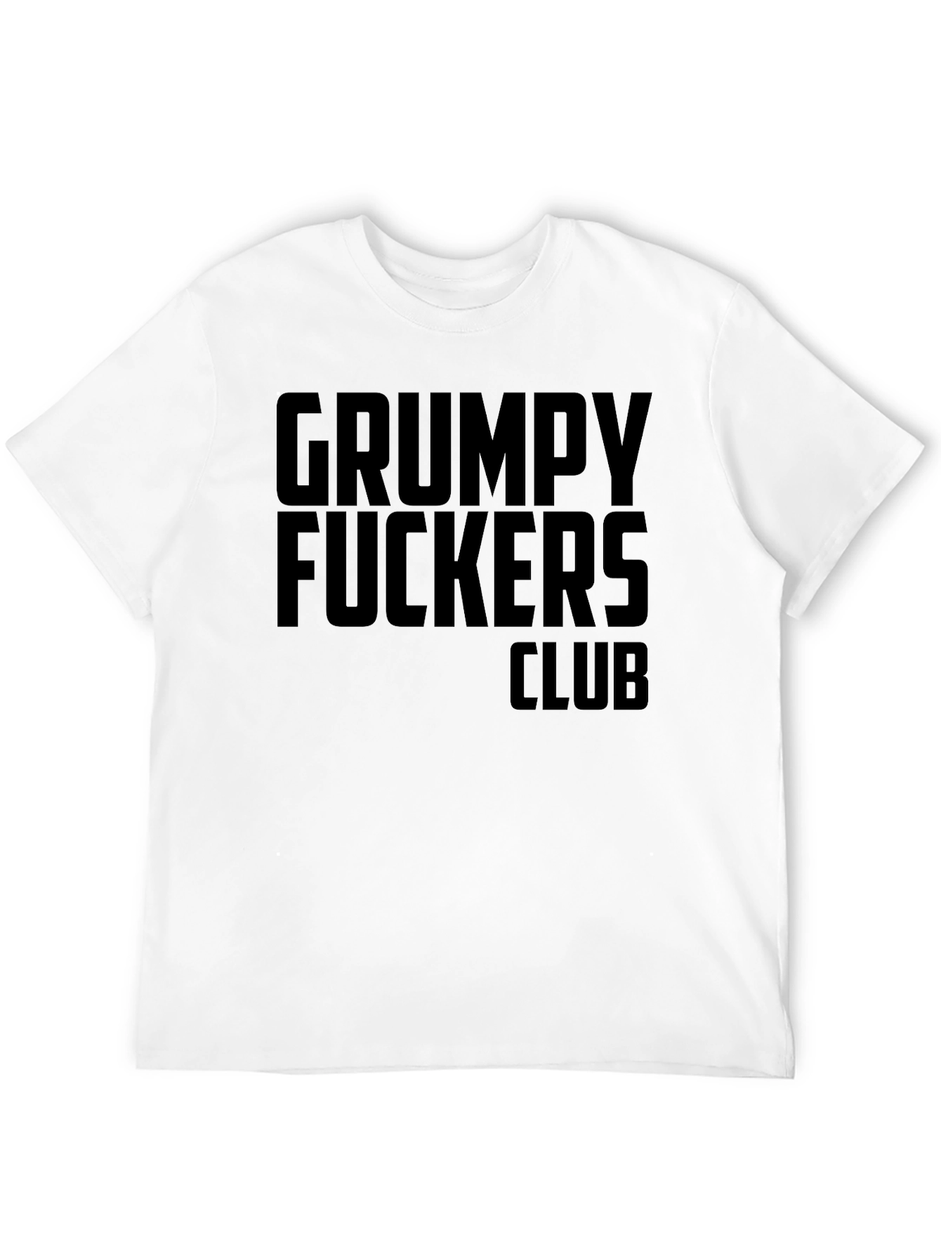 Grumpy F*ckers Club Black T-Shirt