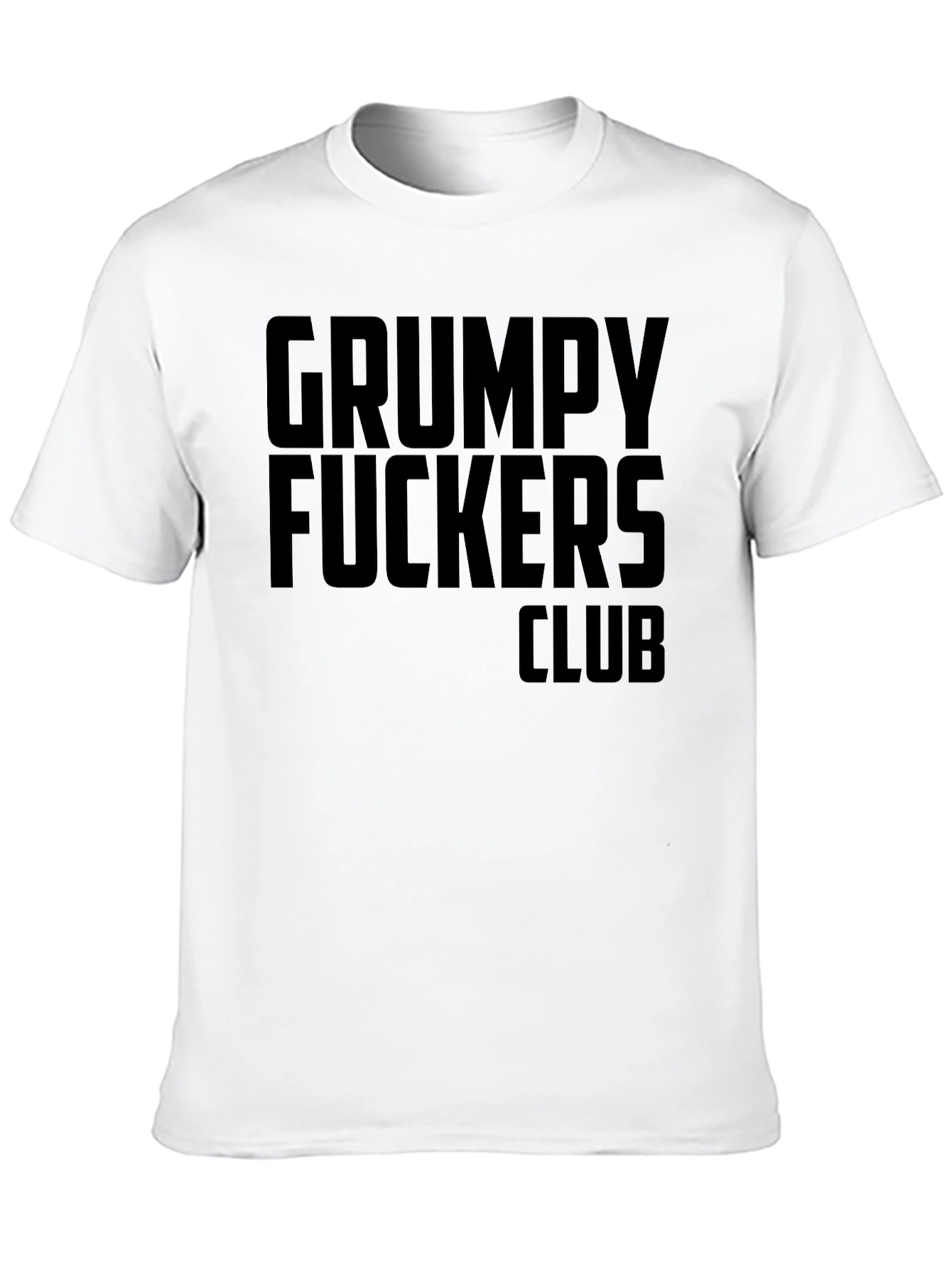 Grumpy F*ckers Club Black T-Shirt