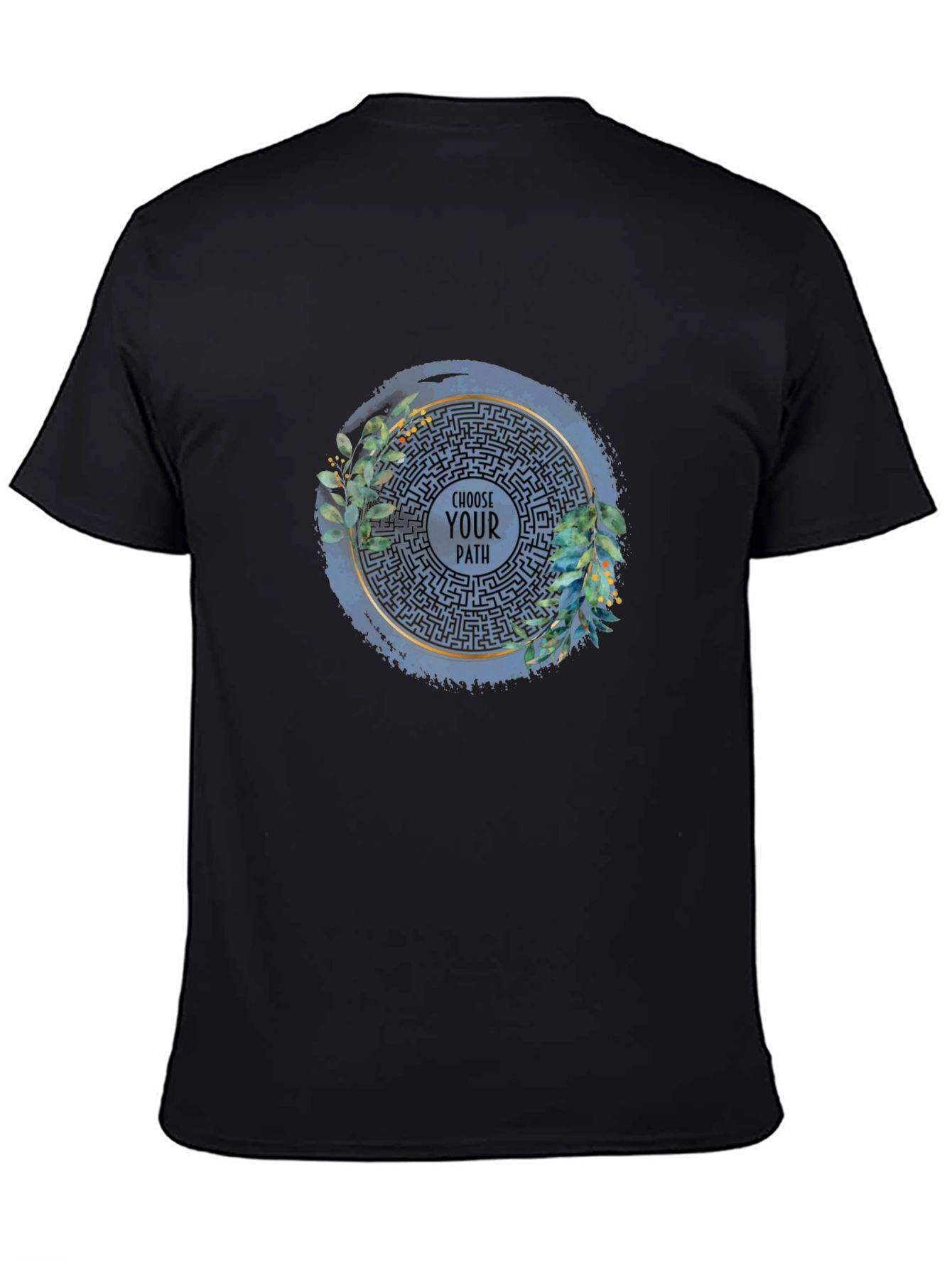 Choose Your Path Labyrinth Graphic T-Shirt