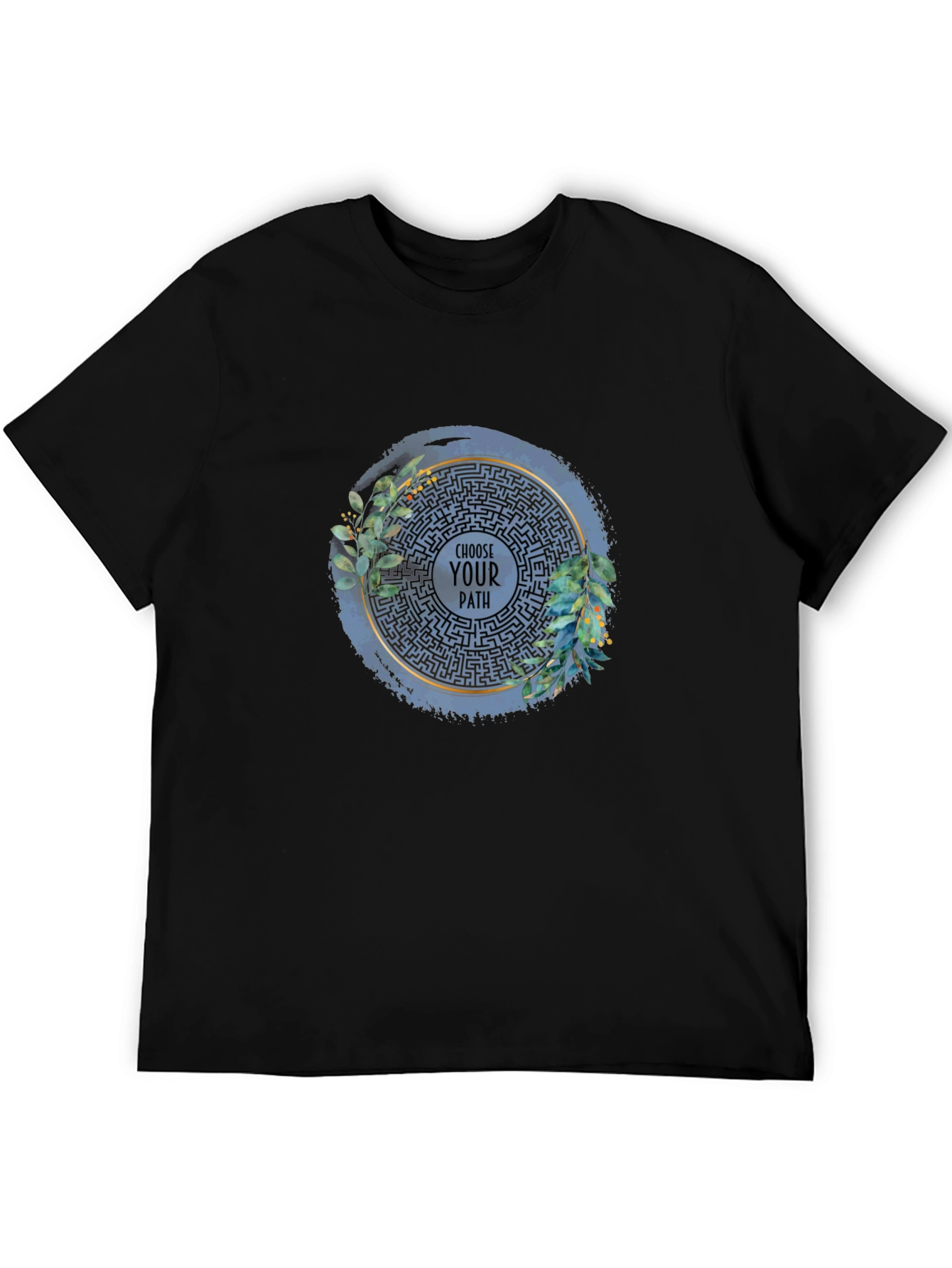 Choose Your Path Labyrinth Graphic T-Shirt
