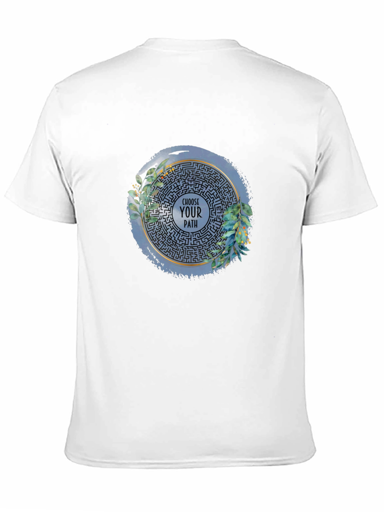 Choose Your Path Labyrinth Graphic T-Shirt