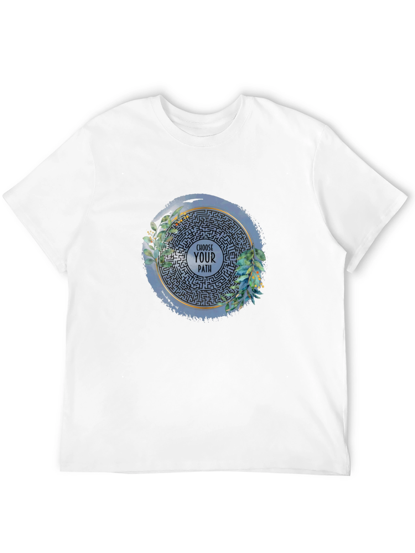 Choose Your Path Labyrinth Graphic T-Shirt