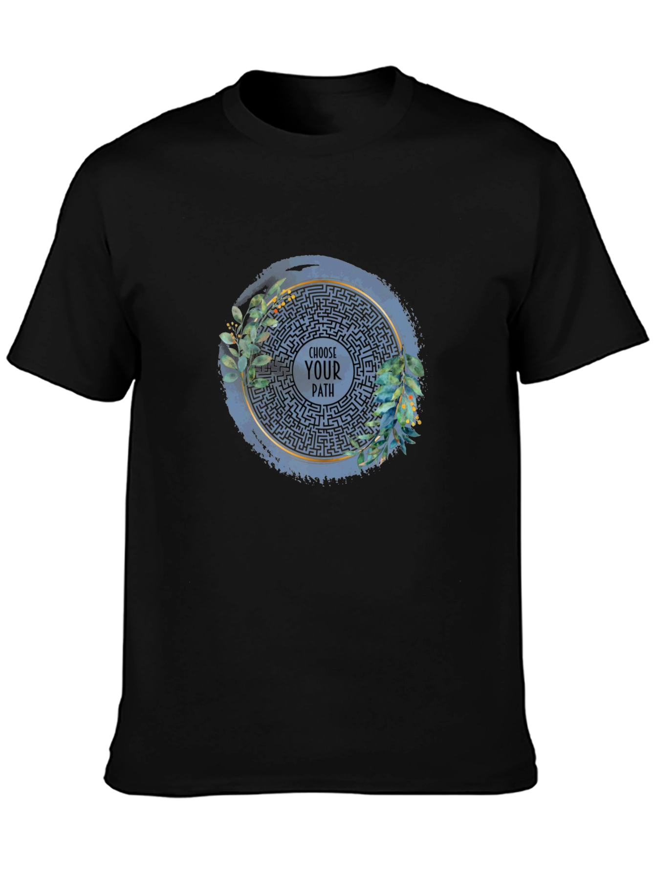 Choose Your Path Labyrinth Graphic T-Shirt