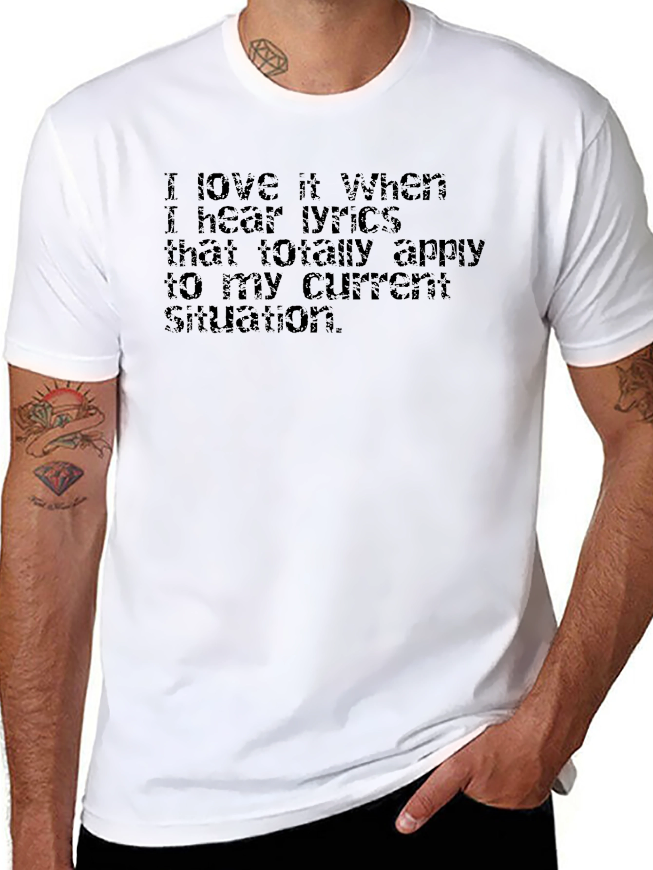 Lyric Lover T-Shirt - Relatable Music Apparel