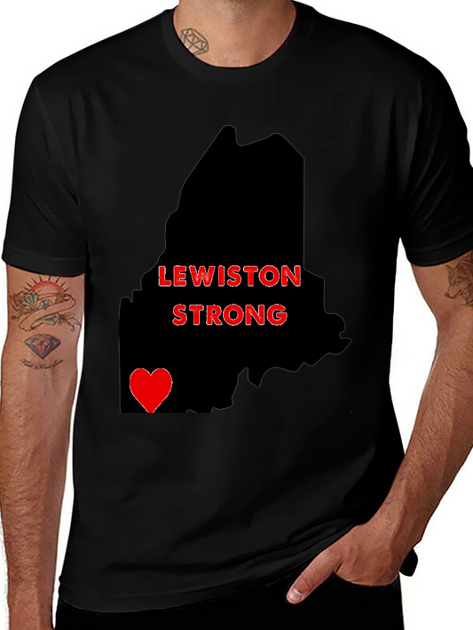 Lewiston Strong T-Shirt - Support Maine