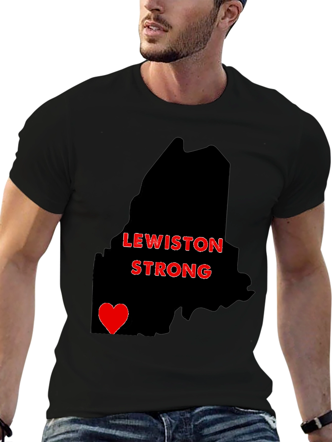 Lewiston Strong T-Shirt - Support Maine
