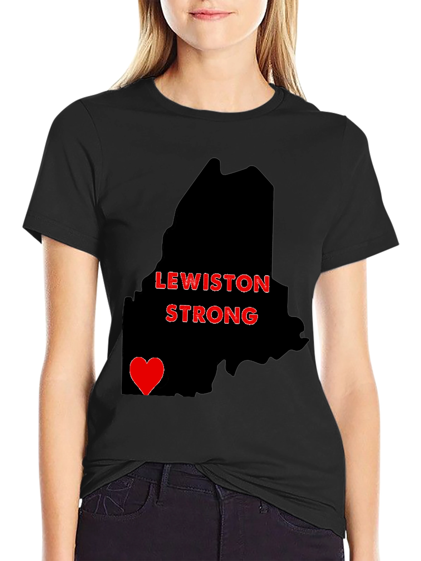 Lewiston Strong T-Shirt - Support Maine