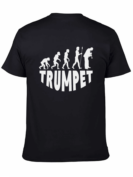 Trumpet Evolution T-Shirt - Funny Musician Tee