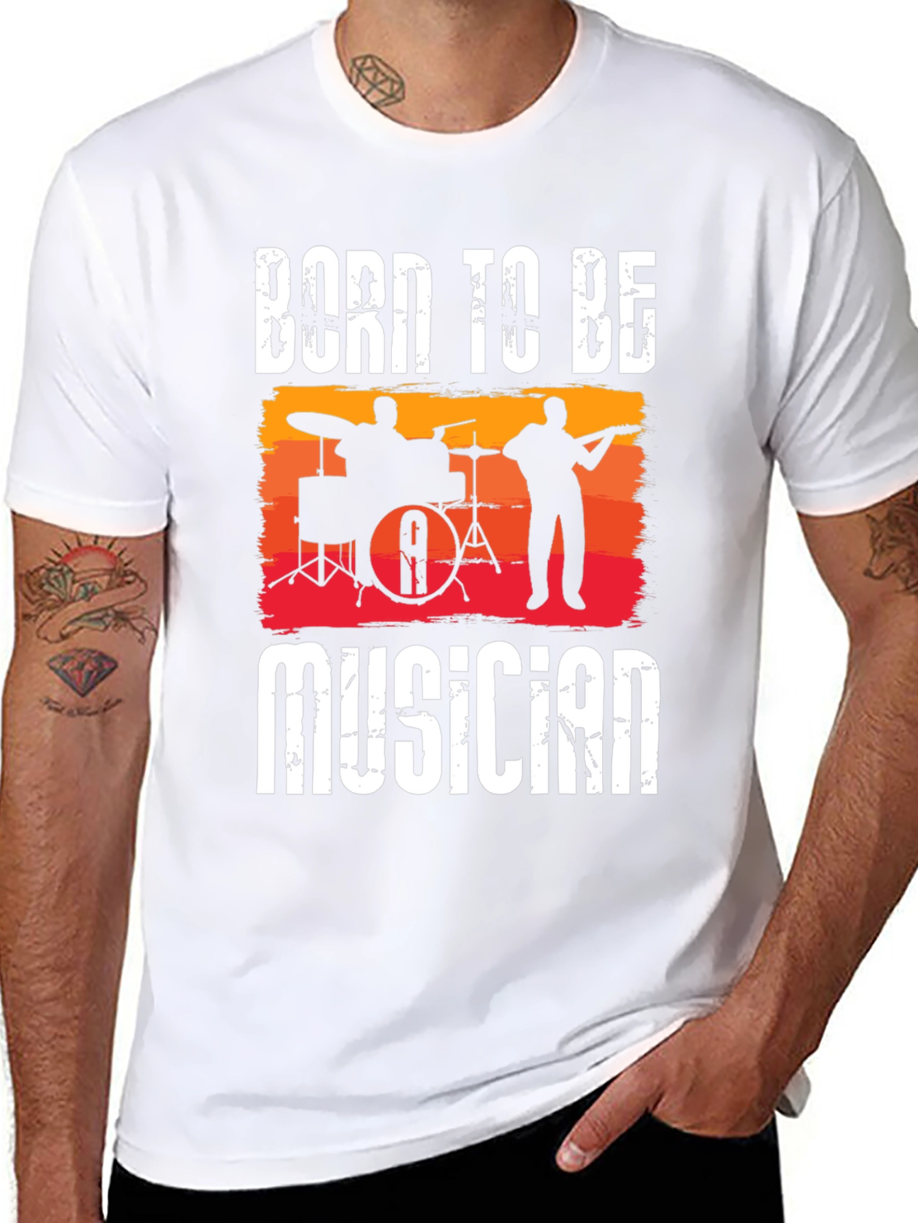 Born To Be Musician Graphic Tee