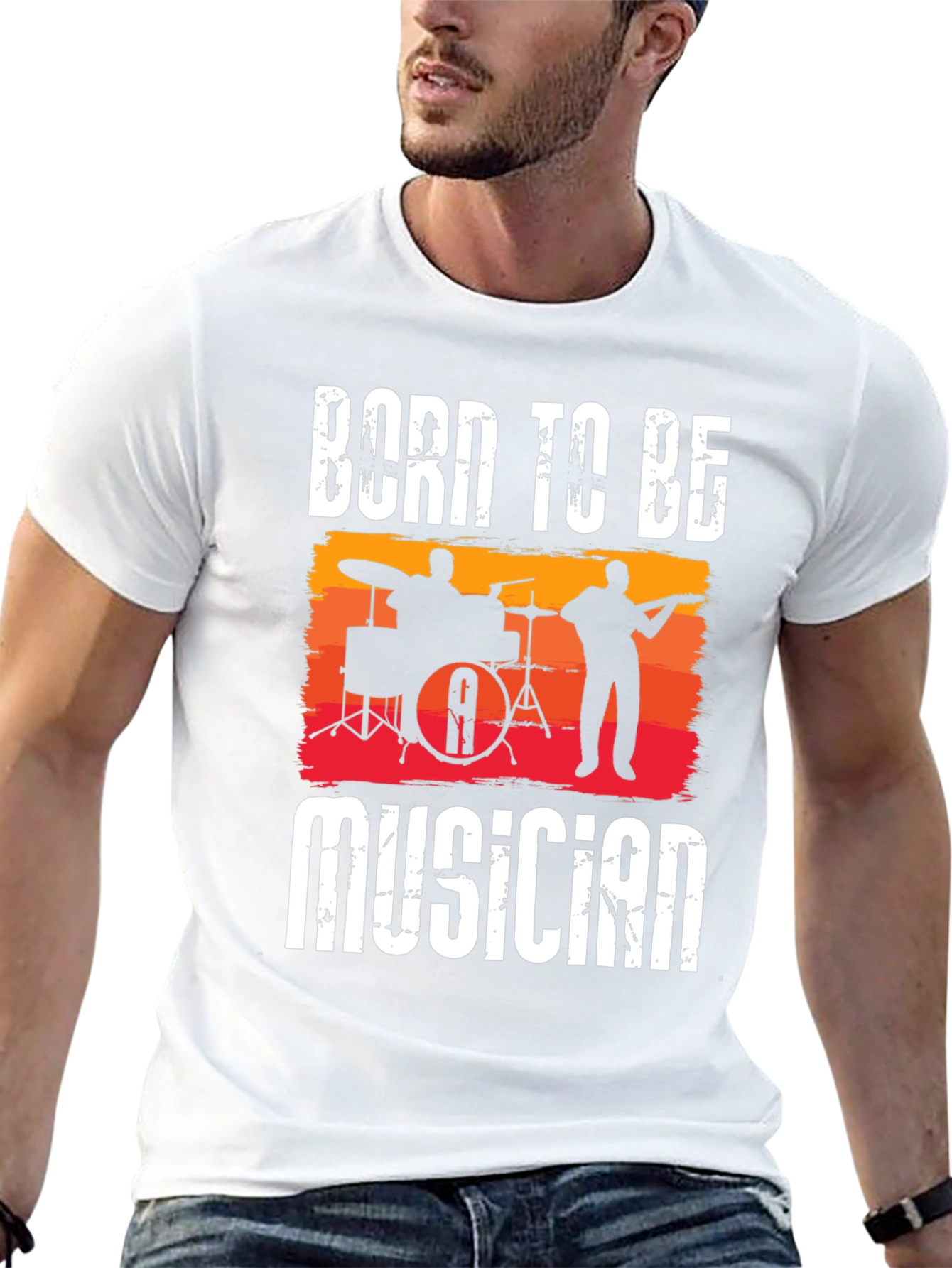 Born To Be Musician Graphic Tee