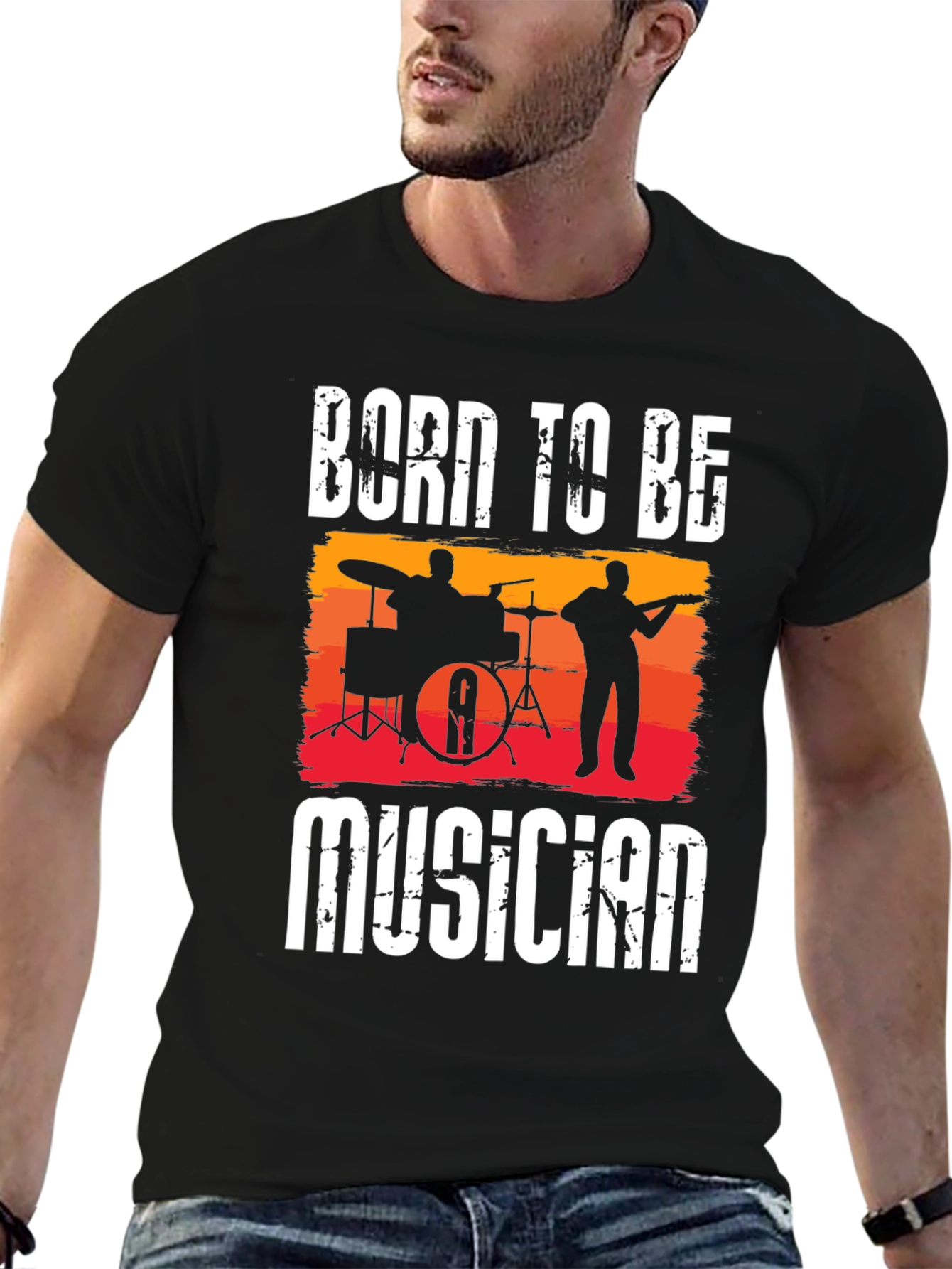Born To Be Musician Graphic Tee