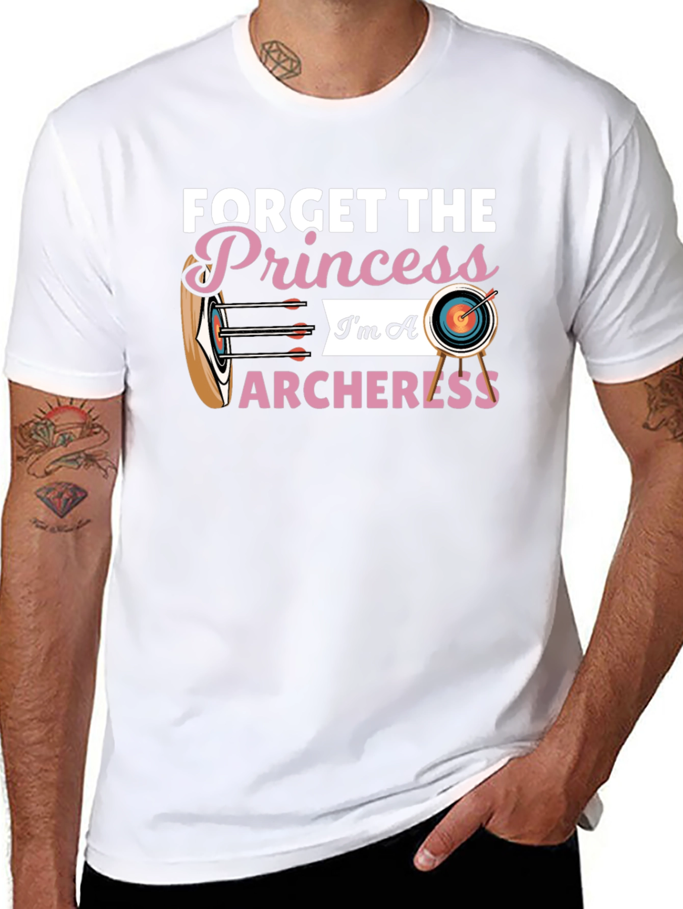 Forget Princess Im An Archeress T-Shirt