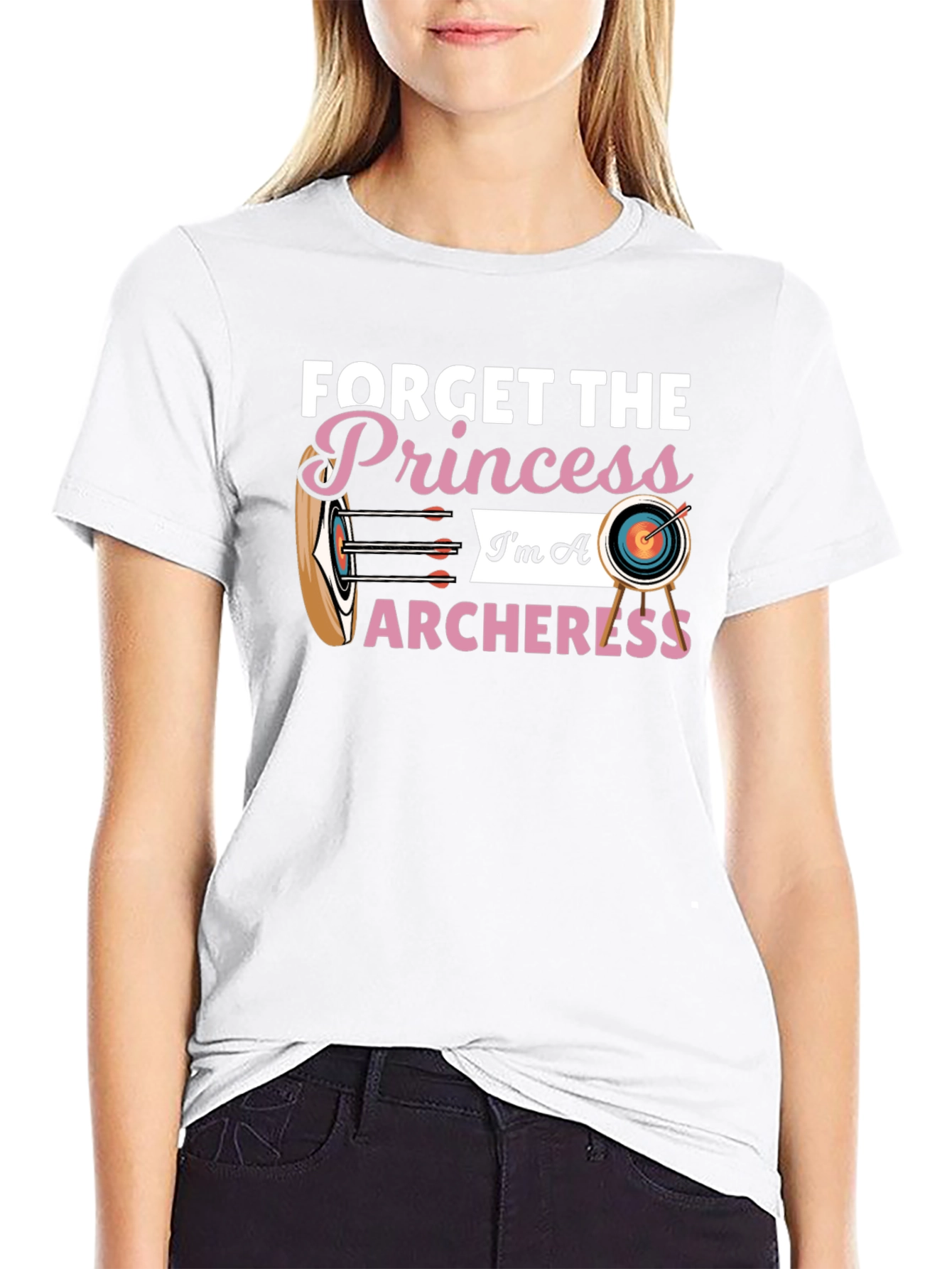 Forget Princess Im An Archeress T-Shirt