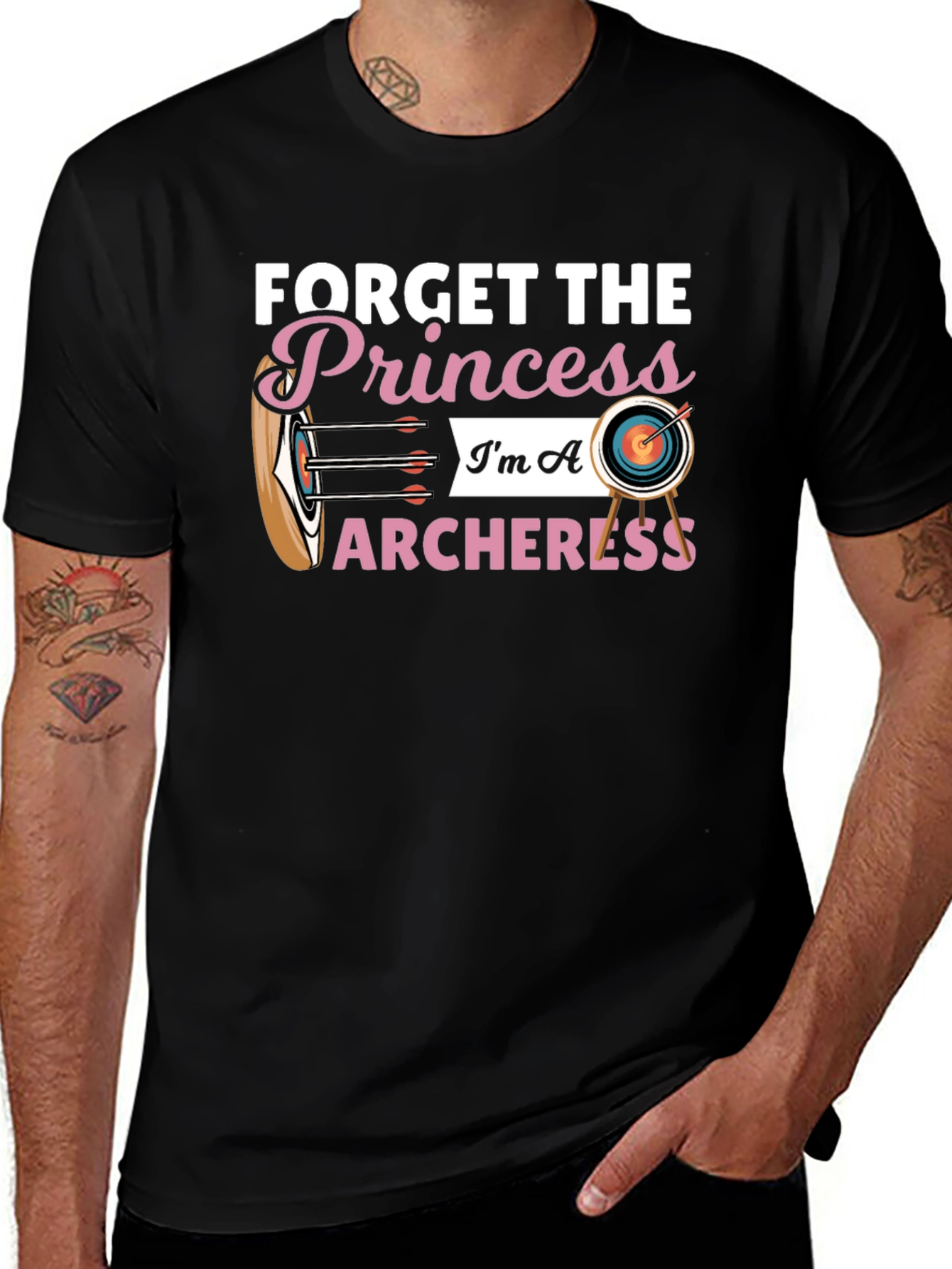Forget Princess Im An Archeress T-Shirt