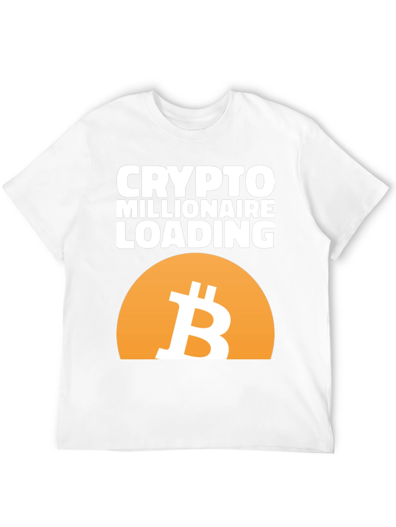 Crypto Millionaire Loading T-Shirt - Bitcoin Tee