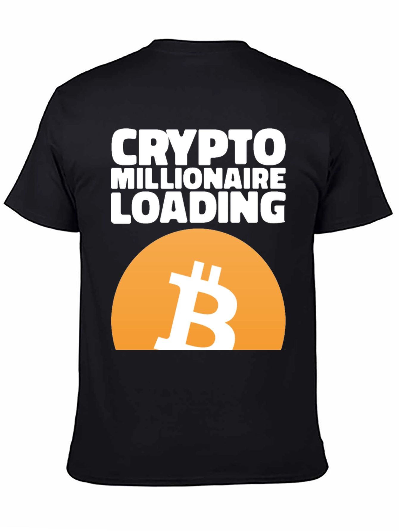 Crypto Millionaire Loading T-Shirt - Bitcoin Tee