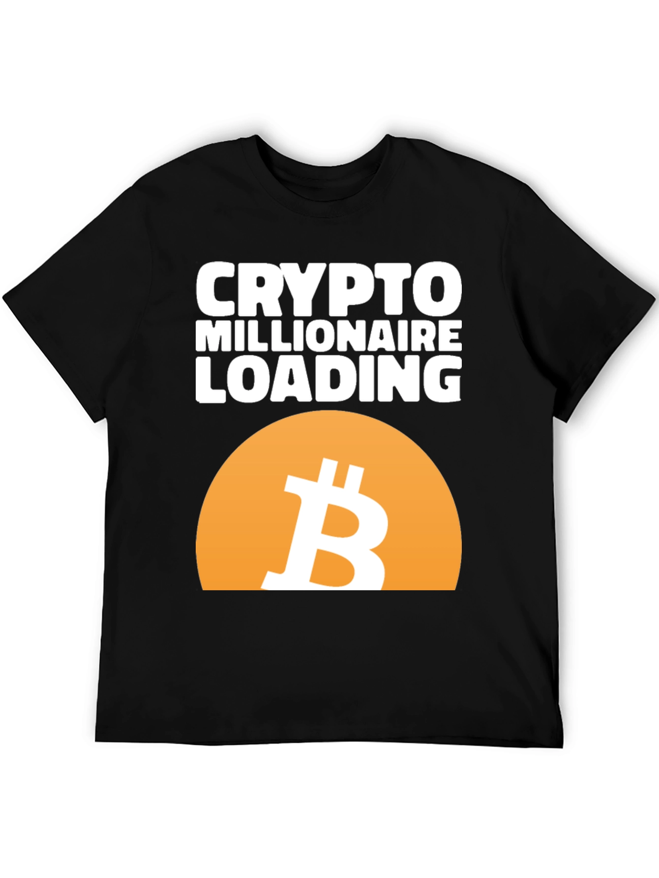 Crypto Millionaire Loading T-Shirt - Bitcoin Tee
