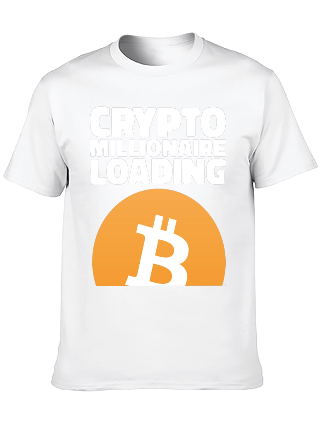 Crypto Millionaire Loading T-Shirt - Bitcoin Tee