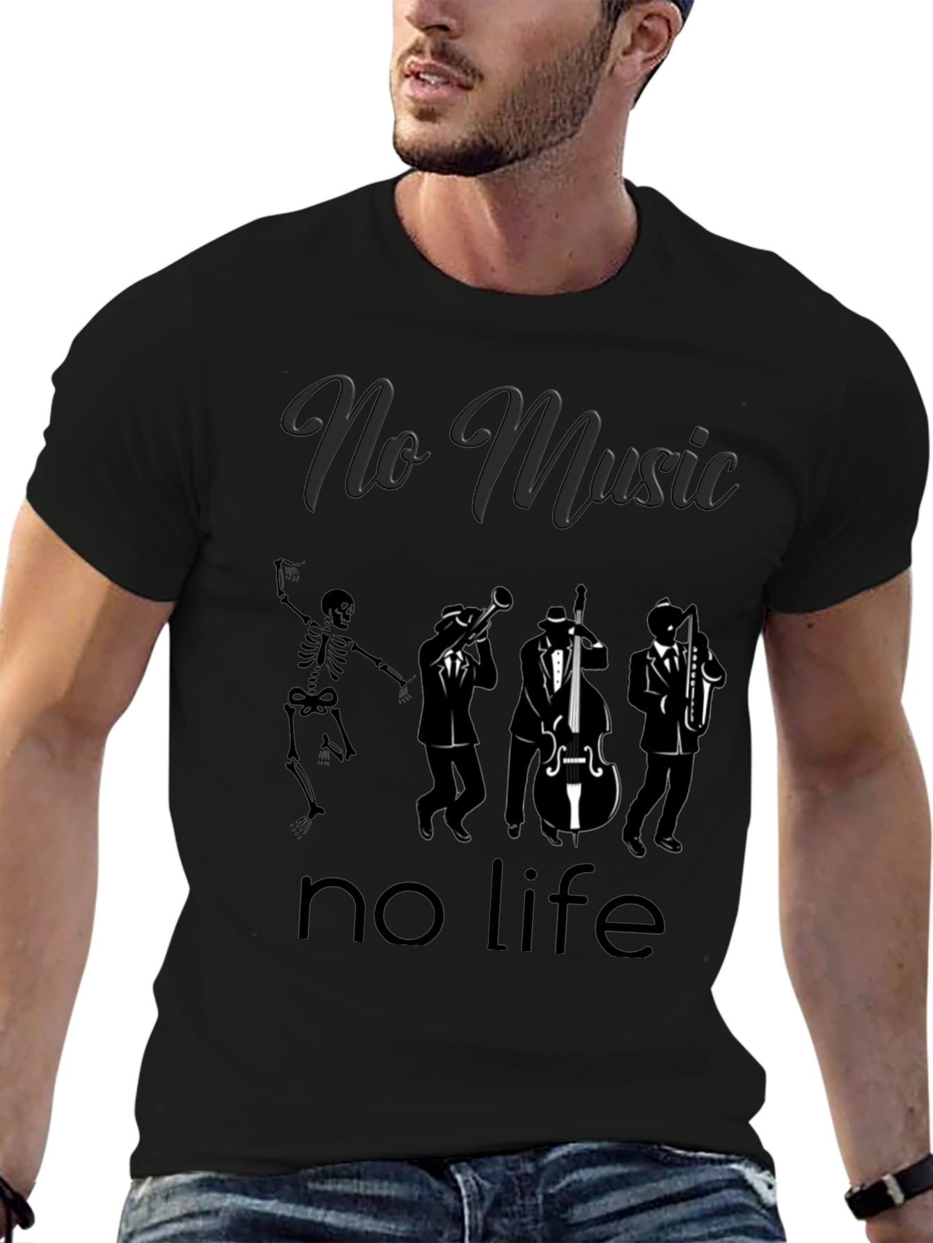 No Music No Life Graphic Tee