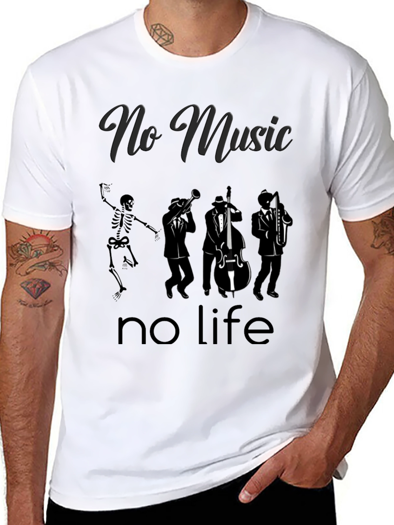 No Music No Life Graphic Tee