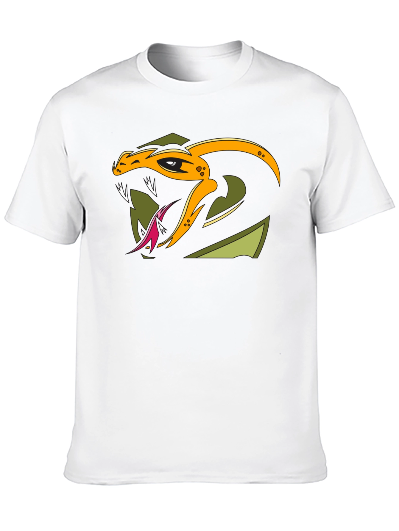 Snake Graphic Black T-Shirt - Mens Fashion