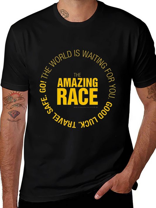 The Amazing Race T-Shirt - Travel Inspired Black Tee