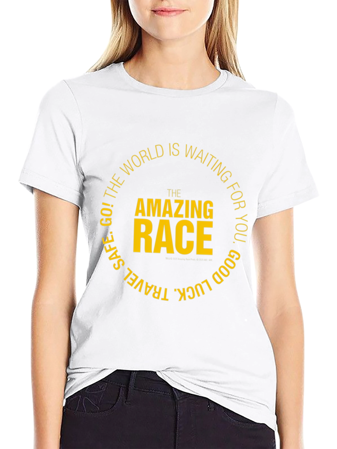 The Amazing Race T-Shirt - Travel Inspired Black Tee
