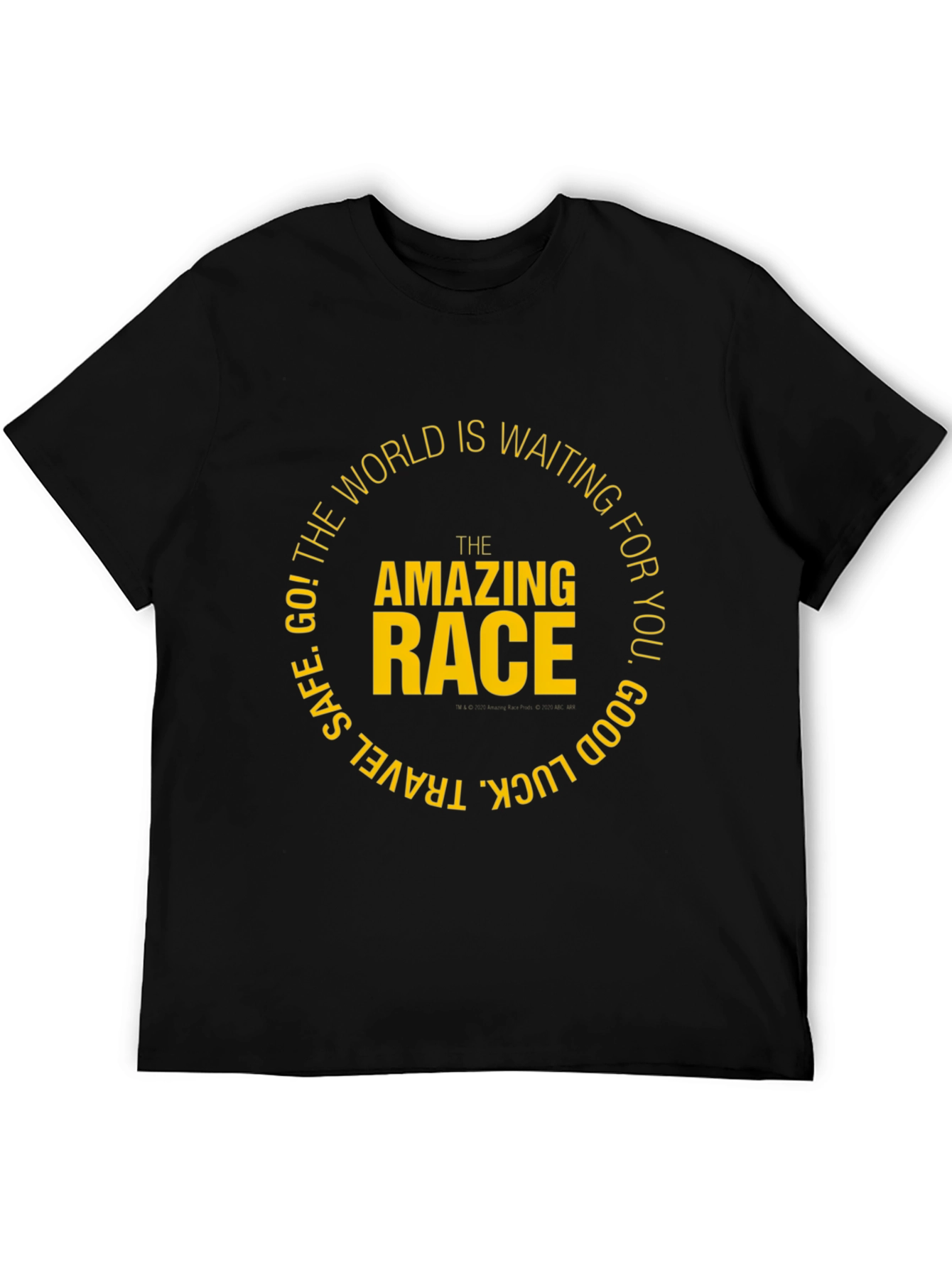 The Amazing Race T-Shirt - Travel Inspired Black Tee