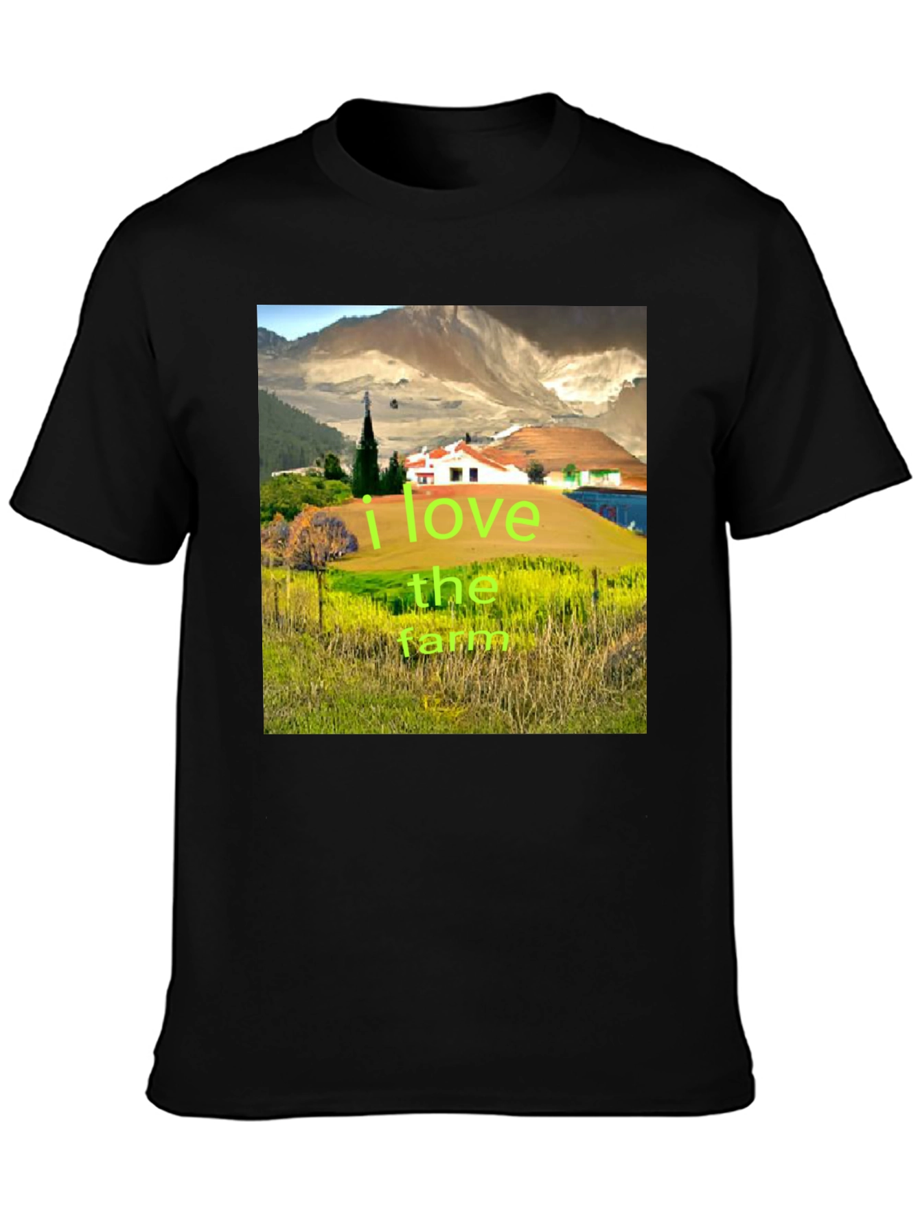 Farm Life T-Shirt - Nature Scene Graphic Tee
