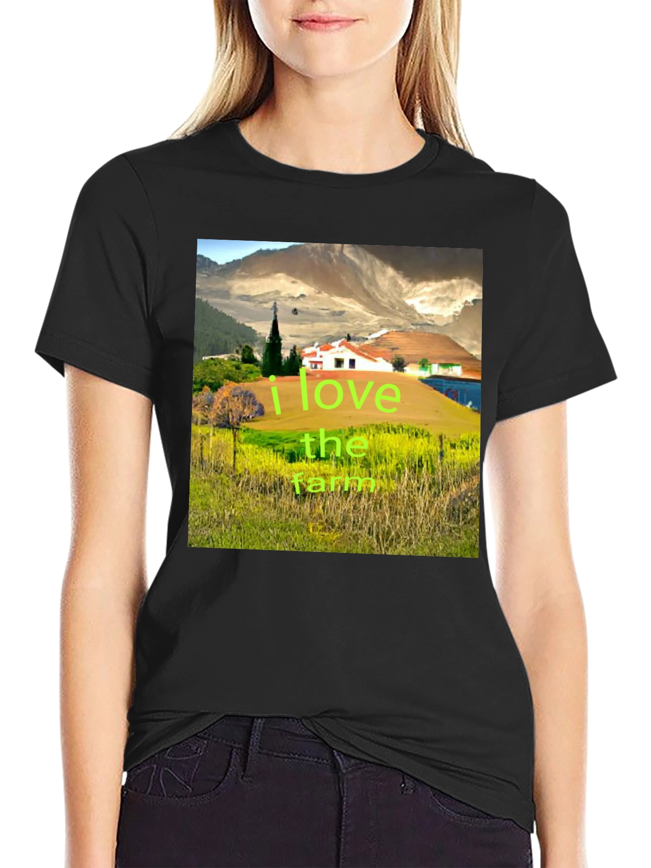 Farm Life T-Shirt - Nature Scene Graphic Tee