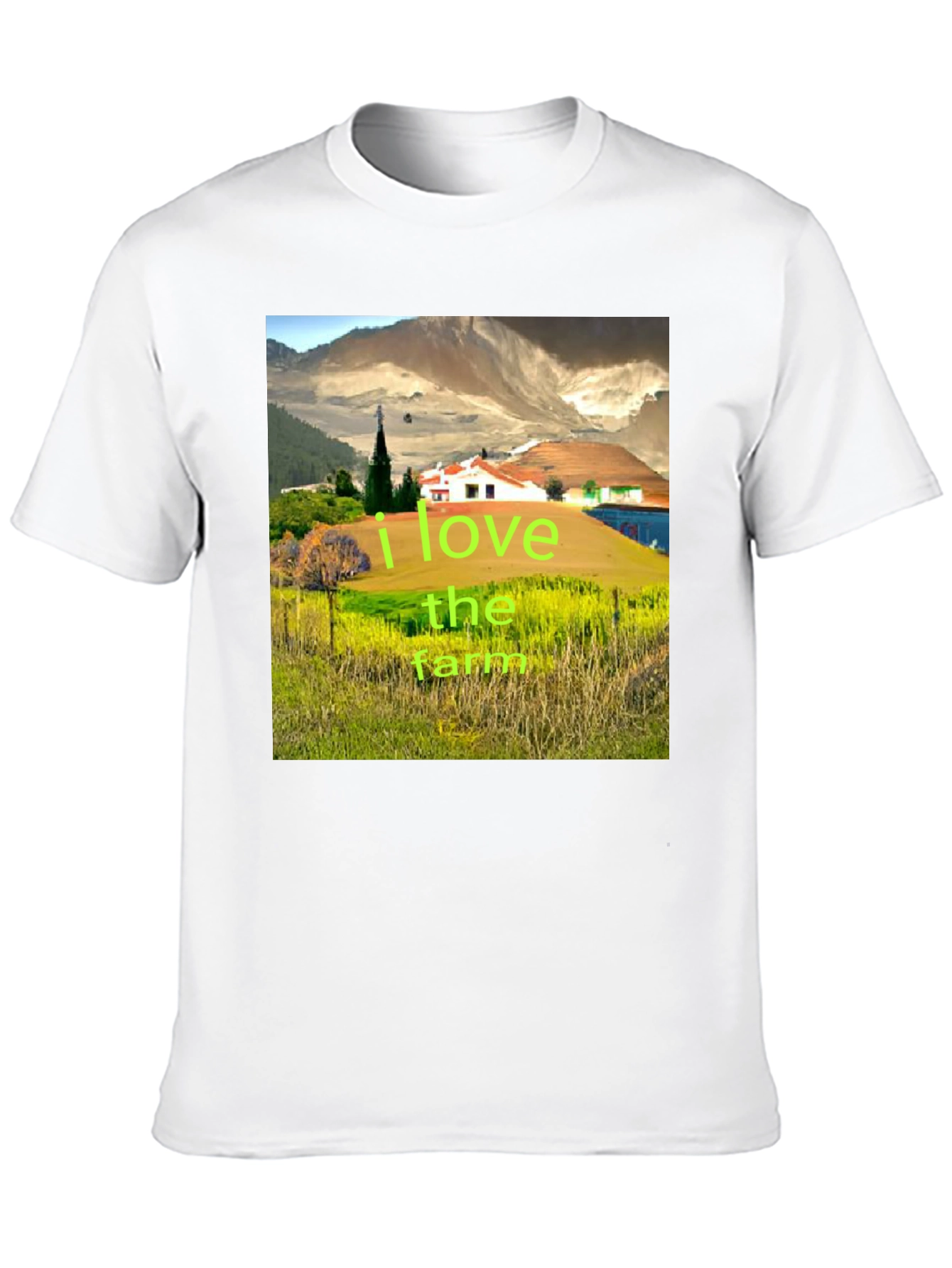 Farm Life T-Shirt - Nature Scene Graphic Tee