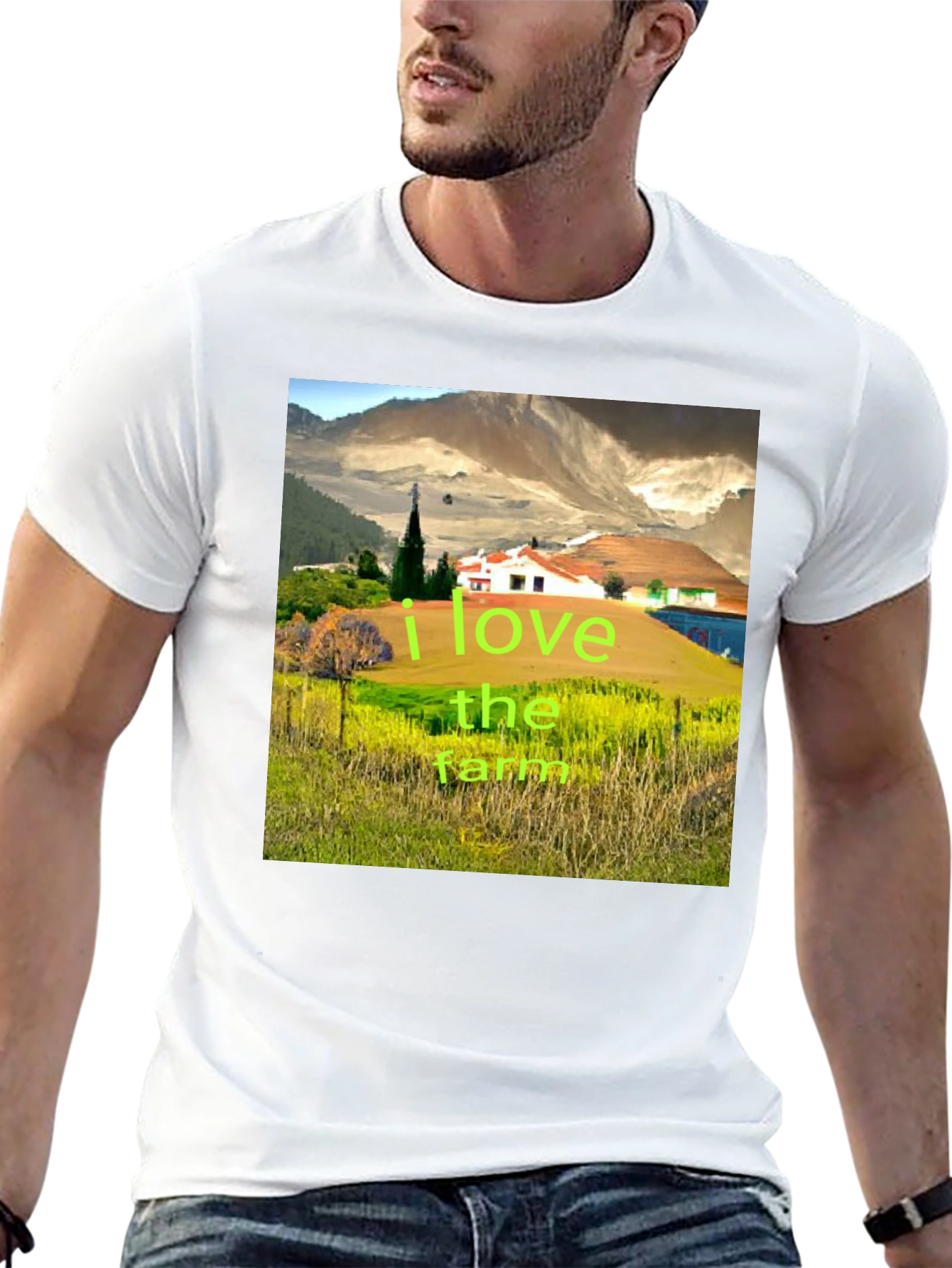 Farm Life T-Shirt - Nature Scene Graphic Tee