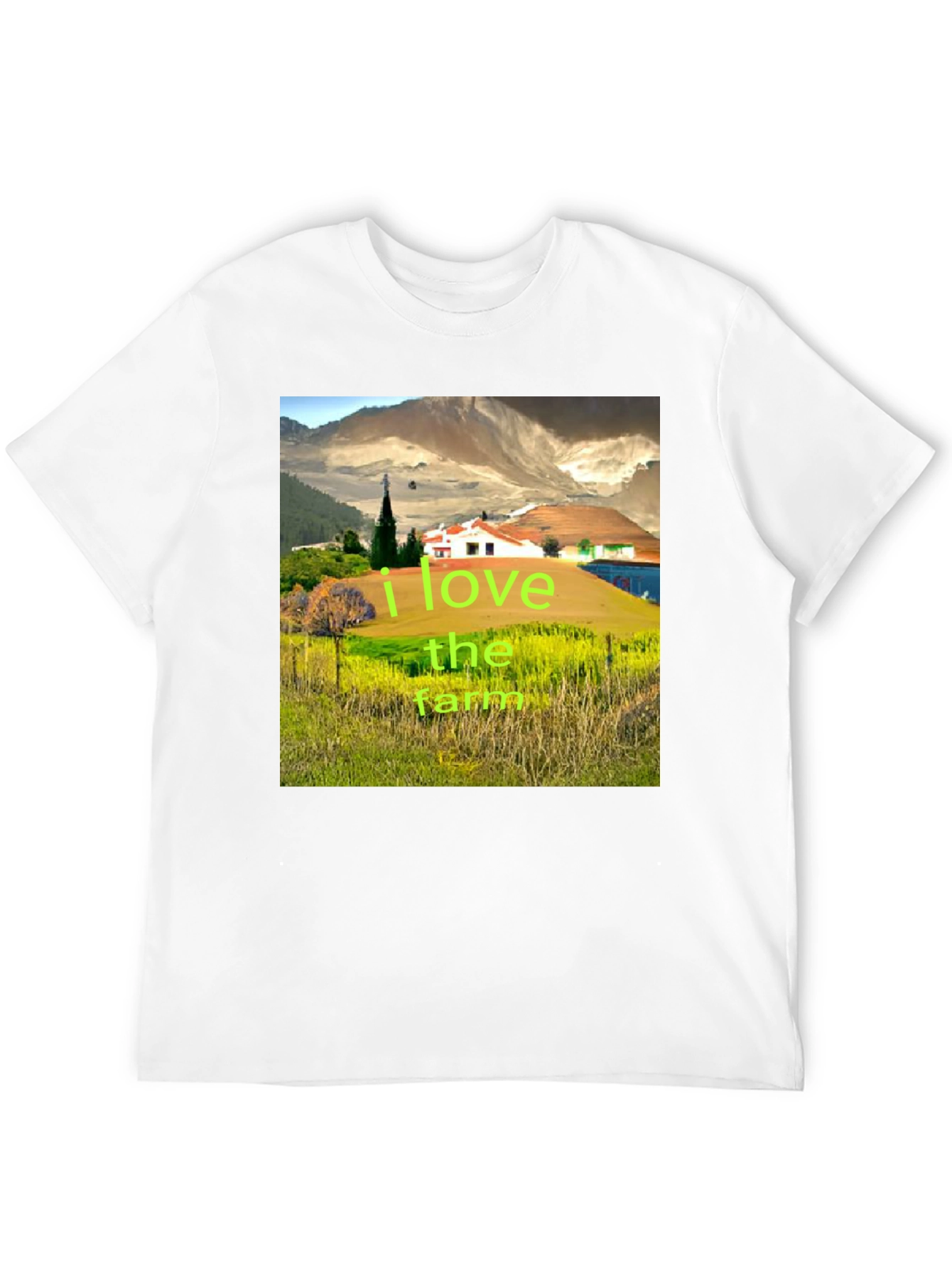 Farm Life T-Shirt - Nature Scene Graphic Tee
