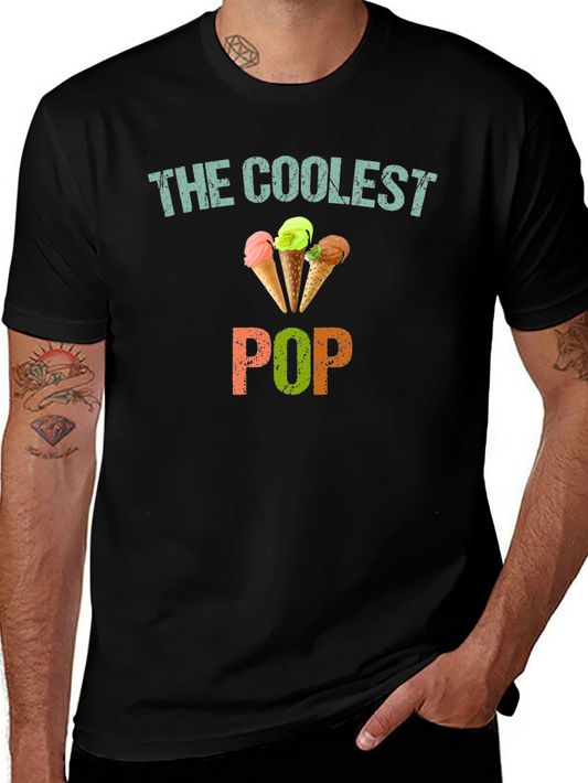 Coolest Pop Ice Cream T-Shirt - Fun Summer Tee