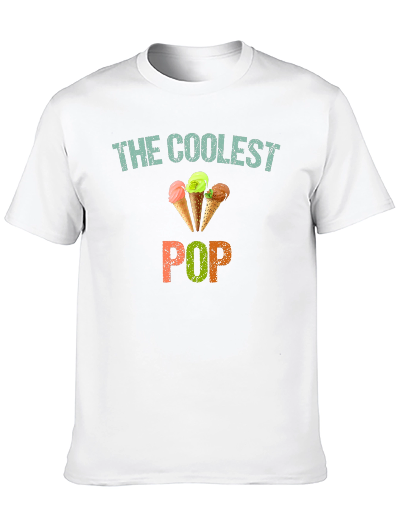 Coolest Pop Ice Cream T-Shirt - Fun Summer Tee