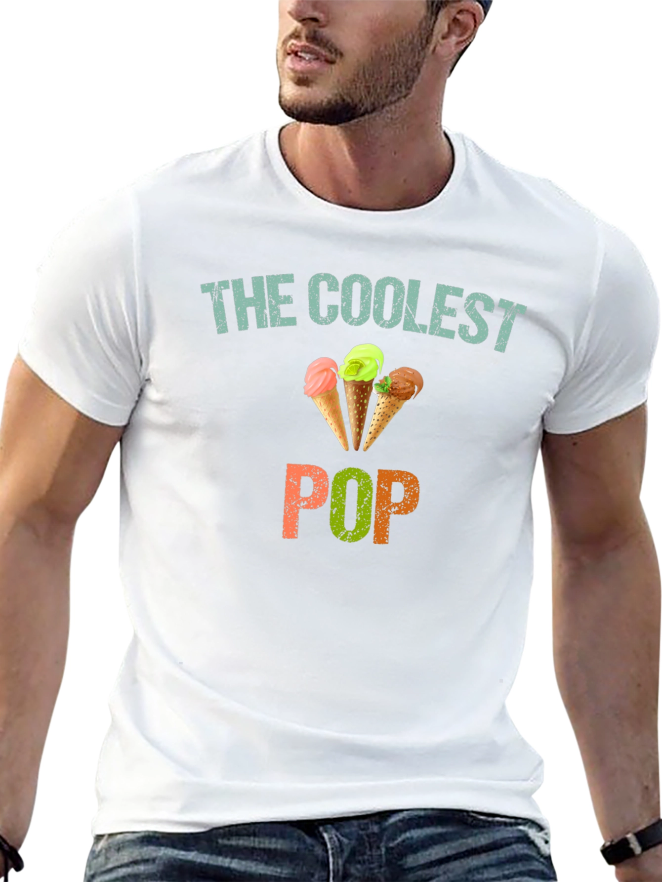 Coolest Pop Ice Cream T-Shirt - Fun Summer Tee