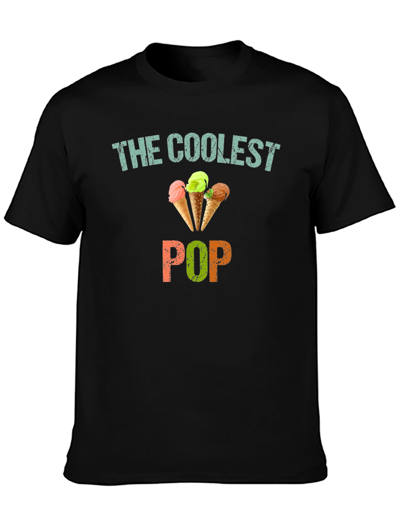 Coolest Pop Ice Cream T-Shirt - Fun Summer Tee
