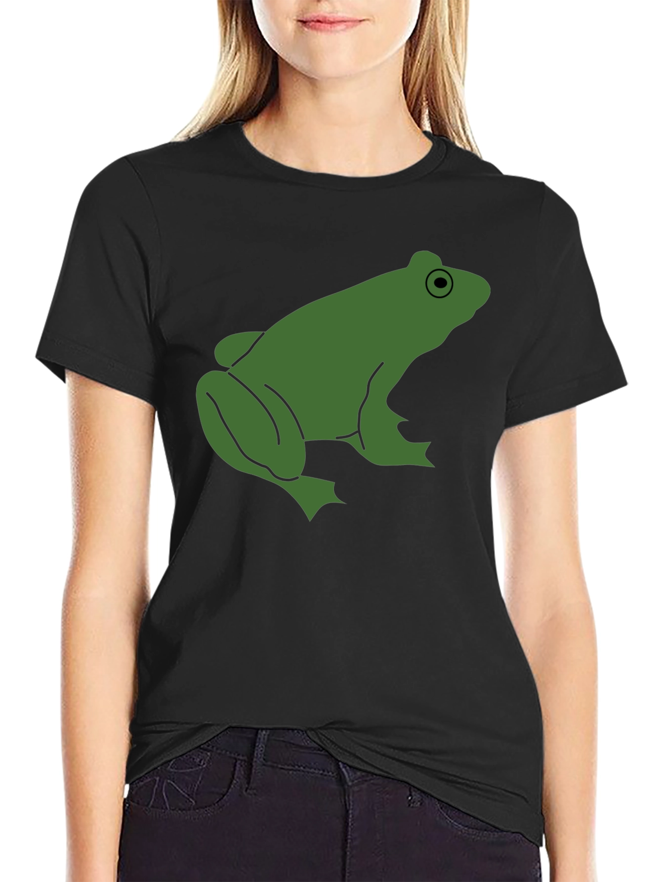 Frog Graphic Tee - Mens Black T-Shirt
